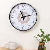 Round Silent Sweep Second Wall Clock